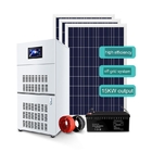 15KW سیستم ژنراتور خورشیدی خانه خارج از شبکه ذخیره سازی فتوولتائیک مجموعه کامل 220v قدرت بالا