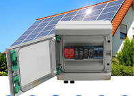 15A خورشیدی PV ترکیب جعبه قطع کننده مدار 2 رشته پلاستیکی پانل خورشیدی 550VDC