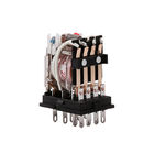 8 11 14 Pin Plug - در سیم پیچ رله الکترومغناطیسی 12V 24V 230V کنترل صنعتی