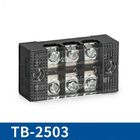 پایه بلوک ترمینال 25A 12 قطبی 230 ولت 400 ولت 660 ولت پایه پیچ مانع ثابت