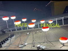 برج نور LED بادی 400 وات نور نرم برای مناطق کاری نصب آسان