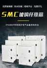 جعبه توزیع محفظه فایبرگلاس کابل SMC با قفل دوگانه استاندارد CE