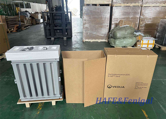 30cm x 61cm x 74cm جریان اسمی 7.0 m3/h ماژول های VEOLIA EDI E-Cell MK-7