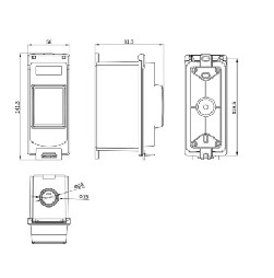 جعبه توزیع IP66 برای سازگاری کامل و نصب آسان 276X 154X 145mm