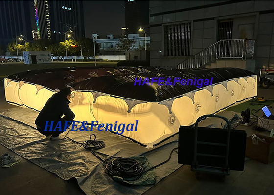 6M*5M*1M PAD فیلم نور بالون فلکر رایگان 5600k برای عکاسی در فضای باز