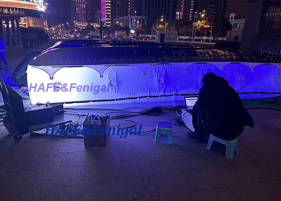 6M*5M*1M PAD بالون نورپردازی فیلمی بدون فلک