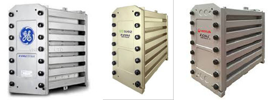 Veolia E-Cell* EDI MK-3PharmHT ماژول Stack edi جریان 3.4 m3/h (15 gpm) ، رسانایی کمتر از 109μs/Cm
