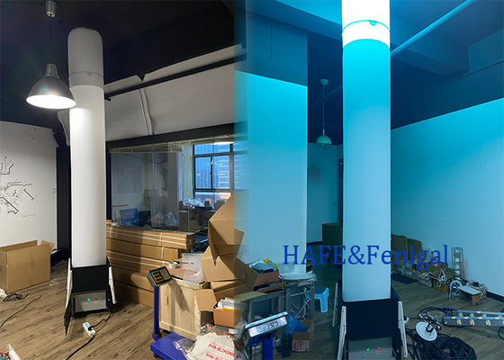سیستم اضطراری برج نورپردازی قابل حمل شبانه در فضای باز HMI 1200W