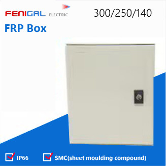 SMC Polyester FRP Box 220/380V Box توزیع برق IP66 Box الکتریکی ضد آب