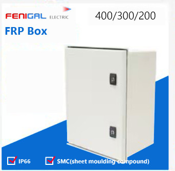 SMC Polyester FRP Box 220/380V Box توزیع برق IP66 Box الکتریکی ضد آب