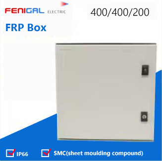 SMC Polyester FRP Box 220/380V Box توزیع برق IP66 Box الکتریکی ضد آب