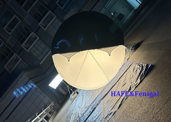 1.8kw لوله هلیوم پر از هوا دو رنگ LED DMX CRMX کنترل بالون چراغ فیلم
