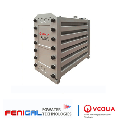 0.01-0.1um سیستم الکترودئونیزاسیون Veolia MK-7 EDI تولید آب خالص را افزایش دهد