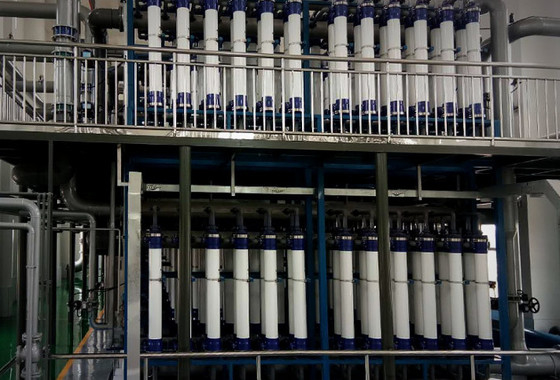 PVDF ماژول های غشای فلک بالا فشار داخلی Ultrafiltration UF3OA160L