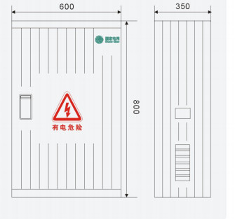 IP65 800x600x350mm فیبرگلاس جعبه الکتریکی ضد آب