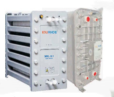 0.5-0.7m3/h ماژول های EDI طول عمر LX-50 برای سیستم آب خالص دیونیزه شده
