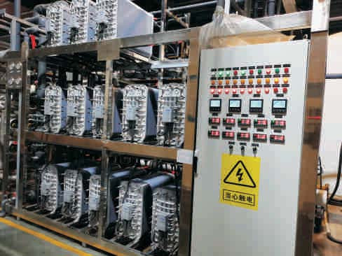 0.5-0.7m3/H EDI Stacks LX-HD-50 برای ضدعفونی کننده در دمای بالا