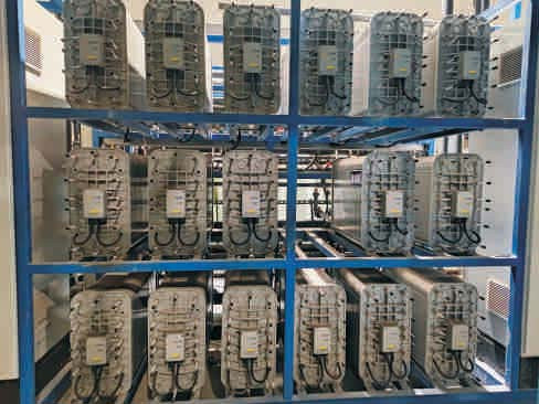 0.5-0.7m3/H EDI Stacks LX-HD-50 برای ضدعفونی کننده در دمای بالا