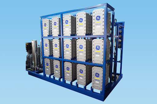 ماژول E-Cell TM-3X EDI وولیا: مواد شیمیایی صفر برای تولید آب بسیار خالص