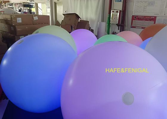 چراغ بالون تعاملی LED RGB با قابلیت تغییر رنگ با ضربه (4 فوت): ایدهآل برای رویدادها و تعامل با جمعیت