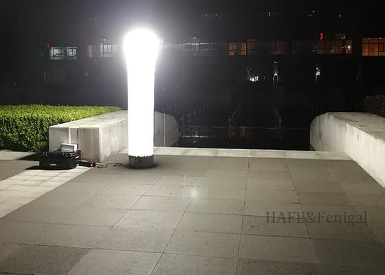 سیستم اورژانسی برج نورپردازی قابل انفجار 1200W 60HZ شبانه در فضای باز پشتیبانی قابل حمل سفارشی