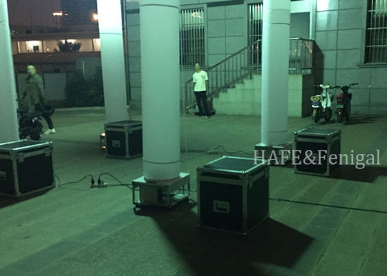 COLUMUS HMI1000W برج روشنایی اضطراری پرتابی 360 ° راه حل قابل حمل در فضای باز بدون درخشش