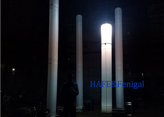 برج روشنایی بادی بدون تابش خیره کننده 1200 وات 60 هرتز سیستم اضطراری برای استفاده پرتابل در فضای باز در شب