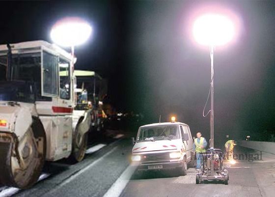 سری خورشید 640W چراغ بادکنک ایمنی ال ای دی ایده آل برای آتش سوزی نجات شب ساخت و ساز