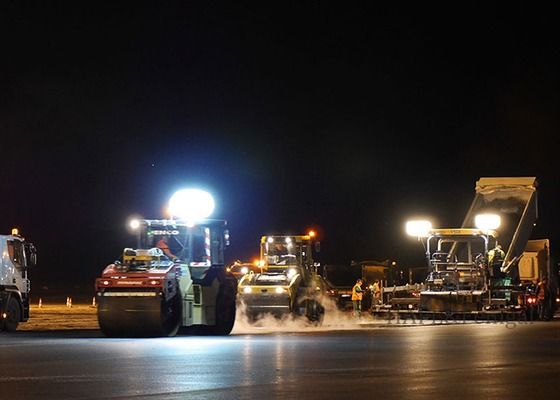 سری خورشید 640W چراغ بادکنک ایمنی ال ای دی ایده آل برای آتش سوزی نجات شب ساخت و ساز