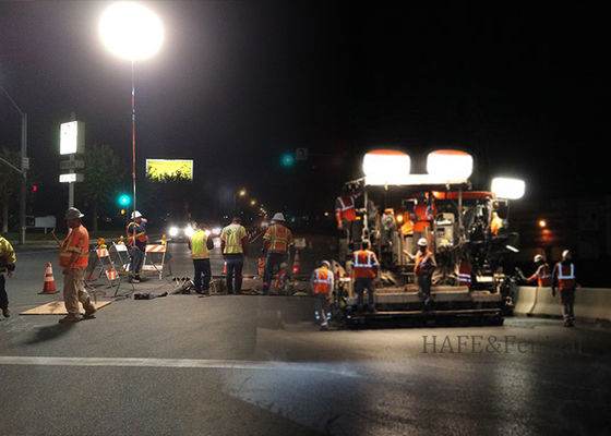 برج نور LED بادی قابل تنظیم با توان 800 وات، قابل تنظیم برای عملیات نجات شبانه و ایمنی ساخت و ساز