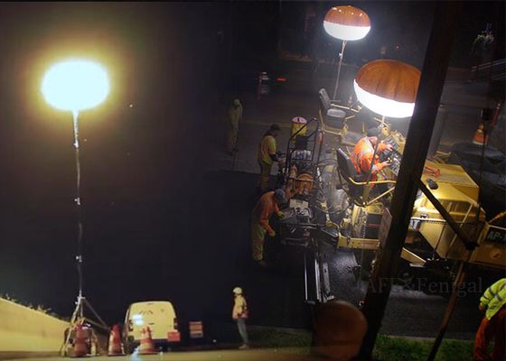 برج نور LED بادی 400 وات نور نرم برای مناطق کاری نصب آسان