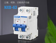 Chint NXB Mini Breaker Circuit Breaker 1 ~ 63A، 125 80 80A، 1P، 2P، 3P، 4P برای حفاظت از مدار AC230 / 400V