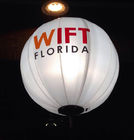 چراغ قهوه ای LED Moon Balloon Light 120V 600w Softlight برای جشنواره و دکوراسیون مهمانی و برندسازی
