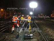 راه آهن و کار ساخت تونل بالون های LED سه پایه 110 سانتی متر