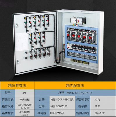 جعبه توزیع ضد آب IP44 DB الکتریکی ولتاژ پایین