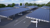 50.6 کیلووات ساعت منطقه پارکینگ 8000 وات خاموش از سیستم خورشیدی با شبکه خورشیدی