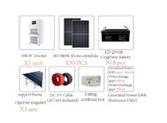 10000w سیستم خورشیدی ترکیبی پلی کریستال PV