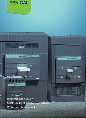 قفل مدار شکن مینیاتوری SM8 2P Molded Circuit Breaker