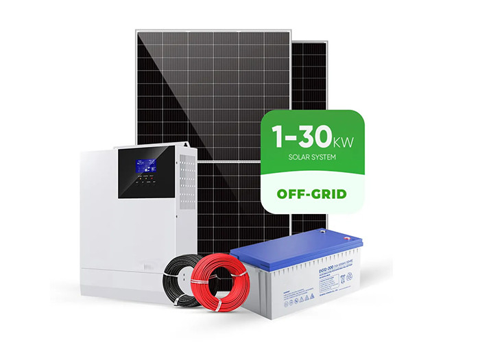 سیستم ذخیره انرژی خورشیدی 48 ولت 3Kw 5Kw 8Kw 10Kw پنل خانه سیستم برق هیبریدی خارج از شبکه