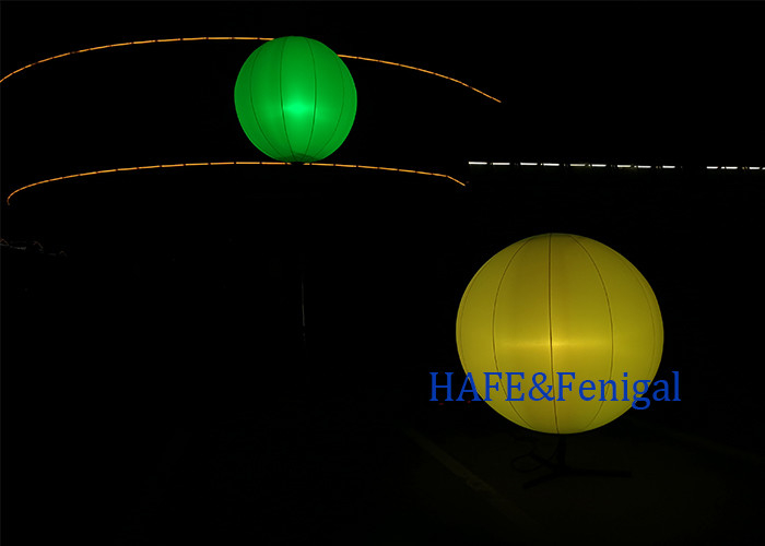 400w 600w RGB روشنایی بادکنک LED جشن کمپینگ دکوراسیون بیرونی 1-3M سفارشی