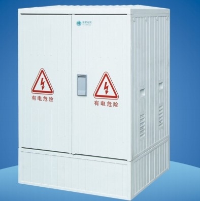 0.4KV ولتاژ پایین فیبرگلاس محفظه الکتریکی 1200x800x700mm