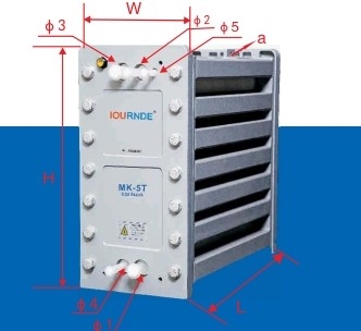 3.5-5.5m3/H EDI استیک ها MK-5T برای الکترودئونیزاسیون تولید آب خالص