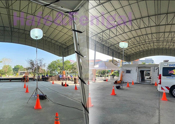 روشنایی ایمن و کارآمد شبانه برای کار در بزرگراه با نور بالونی LED HAFE 1000W