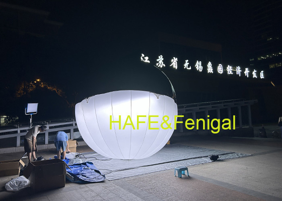 بادکنک روشنایی هلیوم آرتیمیس اسفیر LED برای تئاترها و کلیساها