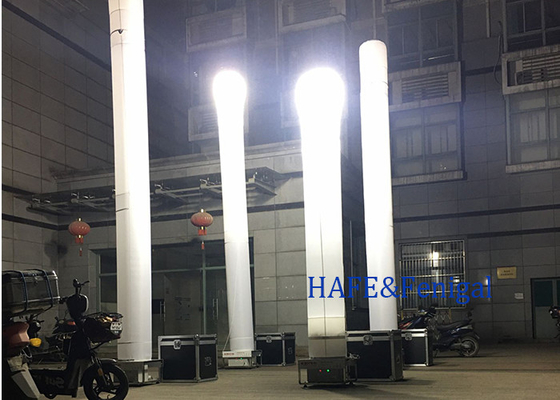 برج فانوس قابل حمل تبلیغات اضطراری Hmi 1000W 1-3M پشتیبانی سفارشی سازی