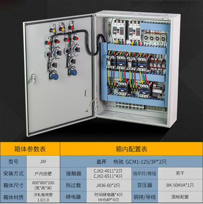 جعبه توزیع برق در فضای باز SGCC برد توزیع قابل حمل IEC60439-3